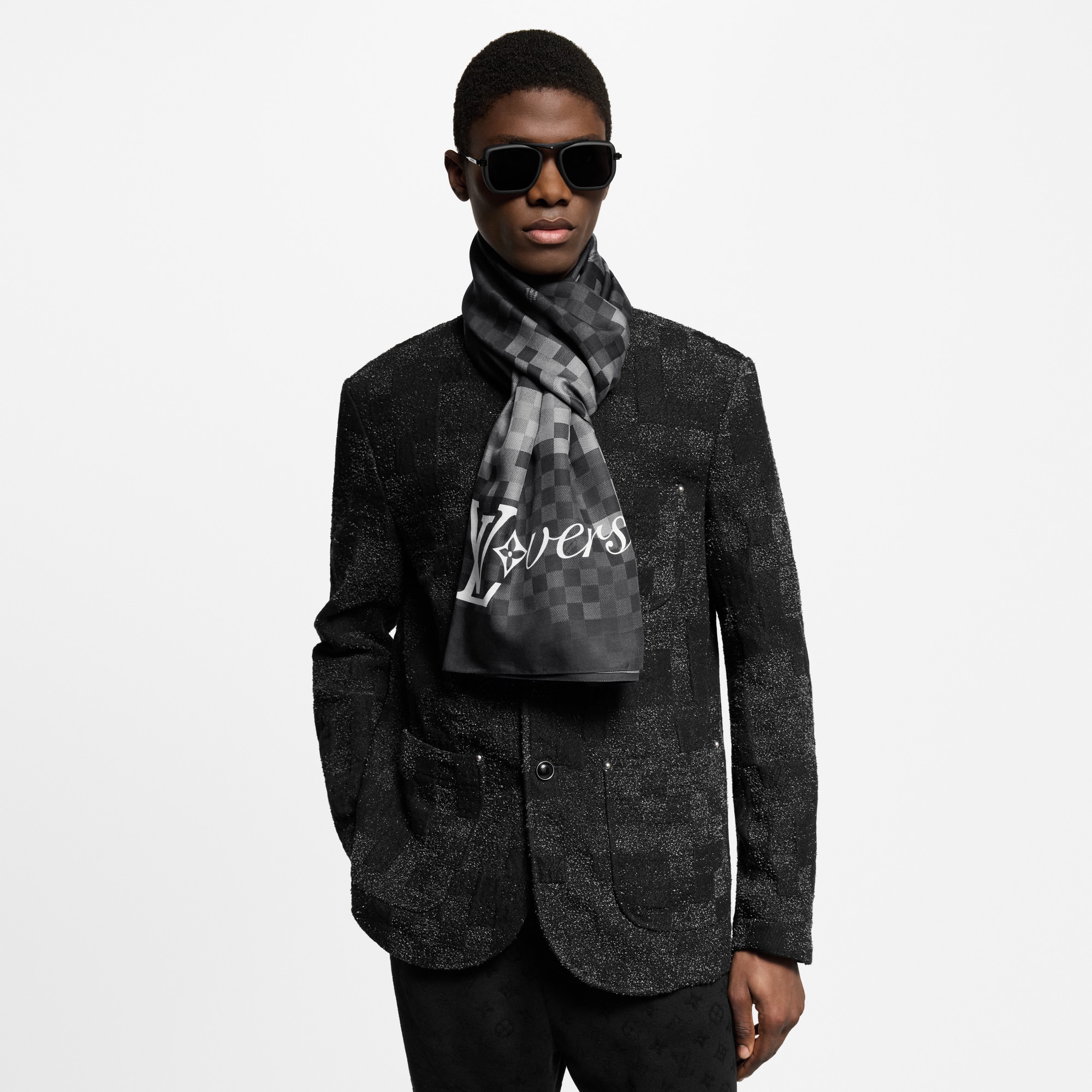 Damoflage Stole S00 - Men - Accessories | LOUIS VUITTON ®